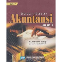Dasar-Dasar Akuntansi Jilid 1