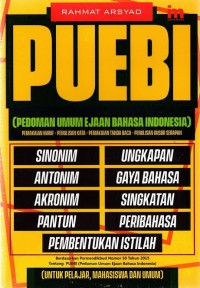 PUEBI: Pedoman Umum Ejaan Bahasa Indonesia