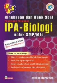 Ringkasan dan Bank Soal Penunjang Pelajaran IPA - Biologi untuk SMP/ MTs