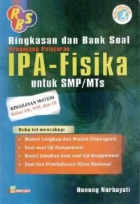 Ringkasan dan Bank Soal Penunjang Pelajaran IPA - Fisika untuk SMP/ MTs