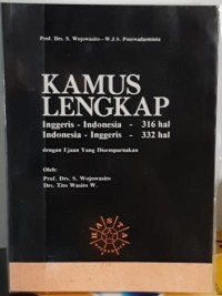 Kamus Lengkap: Inggeris-Indonesia, Indonesia-Inggeris