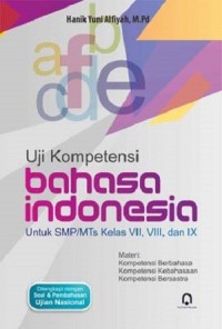 Uji Kompetensi Bahasa Indonesia